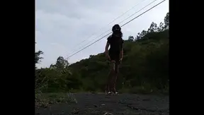 Trans Lover Takes Hard Outdoor Ass Pounding in Daring Public Scene – Gay XXX