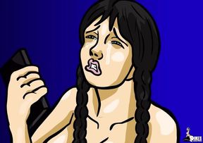 Pawg Milf sacrifices tight asshole to save College stepdaughter