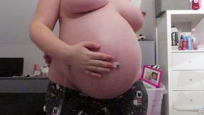 Pregnant Belly Measuring