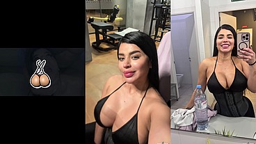 Sara Retali horny in the Gym 🥵