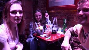 ”Foursome Fuck in Czech Streets !!”