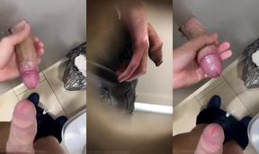 Toilet hole , peeked and jerked me off in public in extreme ! Sissy 's whore .