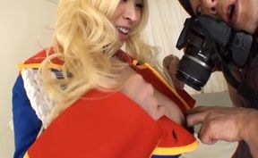 Asian Cosplay Queen with Massive Tits Rides Cock in Steamy Titfucking Scene