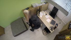 Blanche Bradburry - Gives Head And Gets Fucked In The Office
