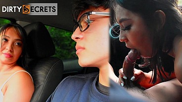 LEYLA JOHNSON FUCKS HER DRIVING INSTRUCTOR AND GETS HER DRIVER'S LICENSE.
