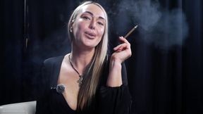 Seductive Smoking with a Mature Lady