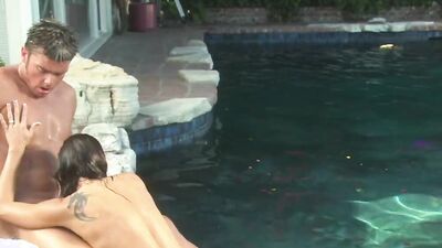 Pool Fantasy Outdoor Fuck