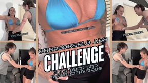 Unbreakable Abs Challenge- Fuck Buck and Taperedphysique