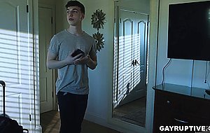 Troye Jacobs houseguest Andrew Miller fucks his tight asshole