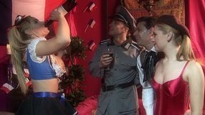 cabaret gang bang starring daisy marie, brianna love and gem sparkle