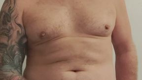 Stroking my cock for you until I cum