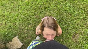 Lakeside Blowjob