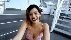 Penelope Cross & Tristan Seagal go wild with deepthroating and cum in mouth