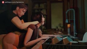 Best friend's MILF takes it in the ass doggystyle