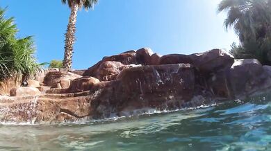 Thick ebony lesbians licking wet pussies outdoors