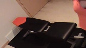 [cock ninja studios] step brother caught step sister working out and fucked her