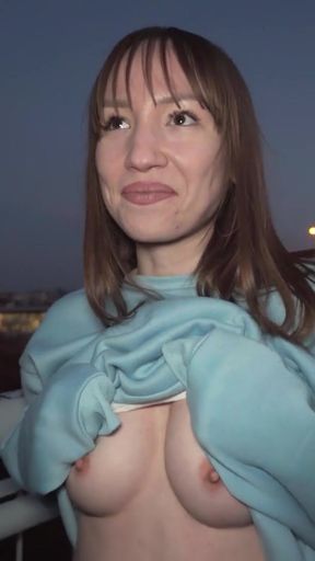 Spectacular moment from &quot;Public Agent - Hot brunette dances for me in PUBLIC before I fuck her hard&quot;