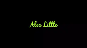 Alex Little Is a New Blonde in Town. Sucks a Big Black Cock and Jacks It off on Her Face
