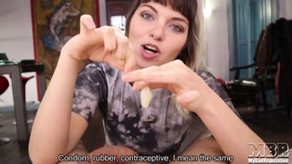How to use a condom... And fuck. Sex Education
