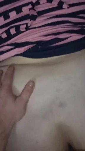 Aunt Eve gets fucked doggy style, her big ass wobbles like jelly from the impact of the cock.   Clip 1
