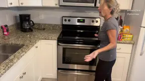 Dianne gets her ass drilled by a muscular electrician in front of her friends