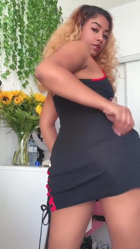 Guyanese GF's laced up ass gets peeled open