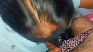 INDIAN BHABHI SUCKING BIG DICK FOR CUMSHOT IN MOUTH COMPLICATIONS