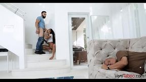 Stepdad'_s Girl Turns Into A Slut