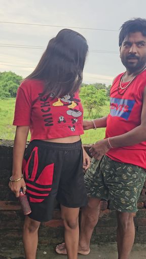 Indian deshi village cute 18+ stepsister hard fucking