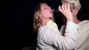 Fucked Busty Friend's Girlfriend Hard At House Party And Made Her Squirt