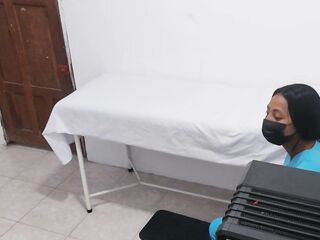 Excited nurses persuade a patient to have sex in the hospital. Movie one