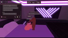 quicky with a white slut in roblox
