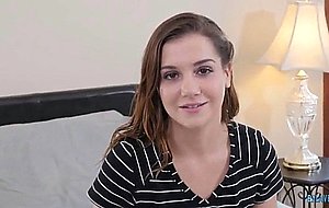 Kasey warner lying nude on the bed