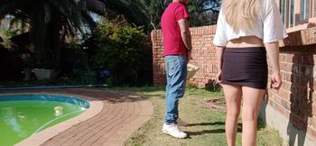 Next door neighbour.