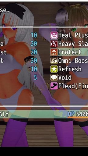 Girl Beats Hero 2 Sharifa and Nathifa(boko877)