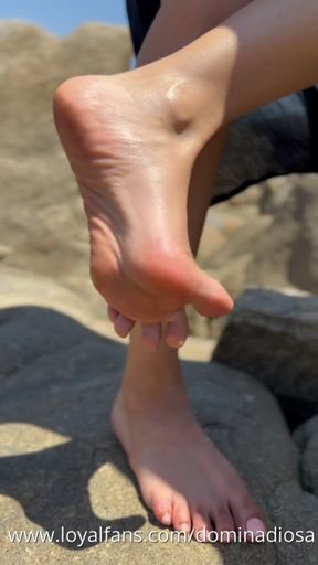 My Feet on Vacation!