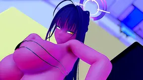 Delva Evelyn Shares Steaming lesbian Pleasure in Wild Hentai Fantasy