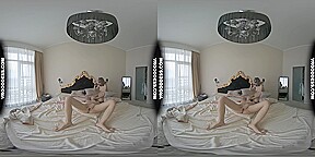 Intimate Lesbians Waking Up And Sensually Licking Vibing Pussies For Pure Pleasure