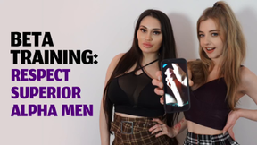 Beta Training Respect Superior Alpha Men- Gabie, Jamie