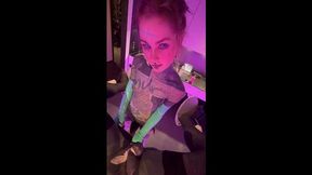 Heavy Tattoo Pegging - Boyfriend Gets Fucked & Fingered Deep With Lily Lu