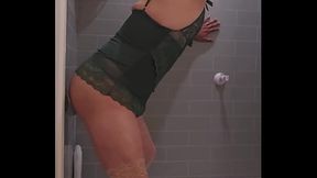 Me playing with my dildo