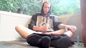 A Smoke & A Cock Stroke - Jake Reid