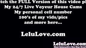 Pornstar brings you behind the scenes of daily life of sex cumshots JOI costumes & more - Lelu Love