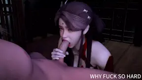 Cute Asian Slut gets big cock and cums hard