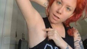 Worship Smelly Armpits of a Goddess WMV 720