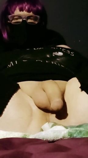 POV Foot Play and Cumming with Raven Letrap