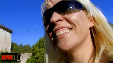 This MILF is gonna fuck with a homeless!