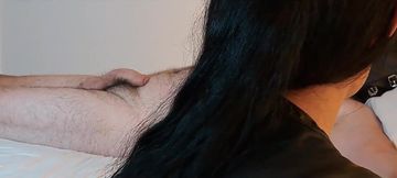 Jerked off in the hotel