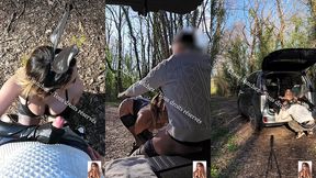 chloe dark lapine je rencontre un chasseur dans les bois et lui suce la ...