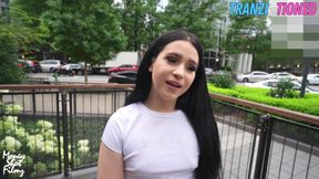 TGirl Babe Found the Perfect Partner for Her First Real Scene